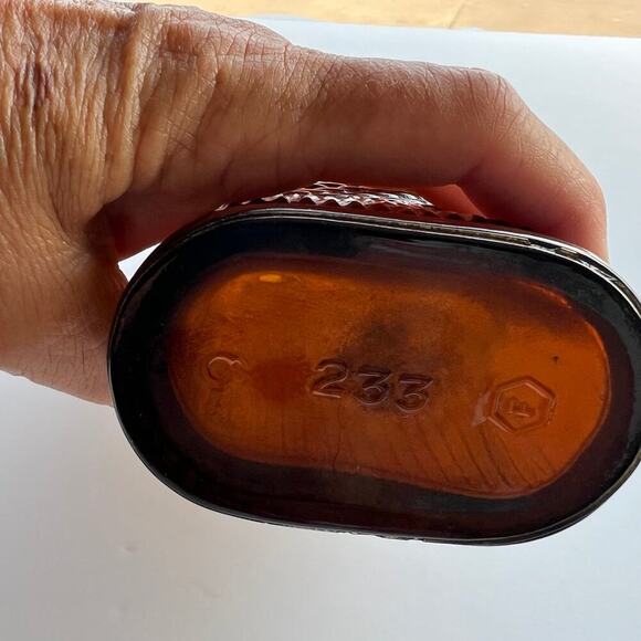 Vintage brown fish bottle.  9.75” - Picture 6 of 7